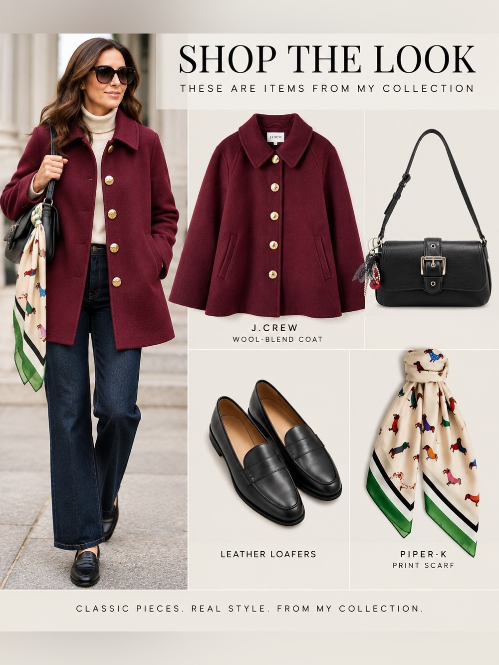 NWT J.Crew Factory Cropped Wool Blend Swing Coat & Buttons | Size L - Picture 10 of 10